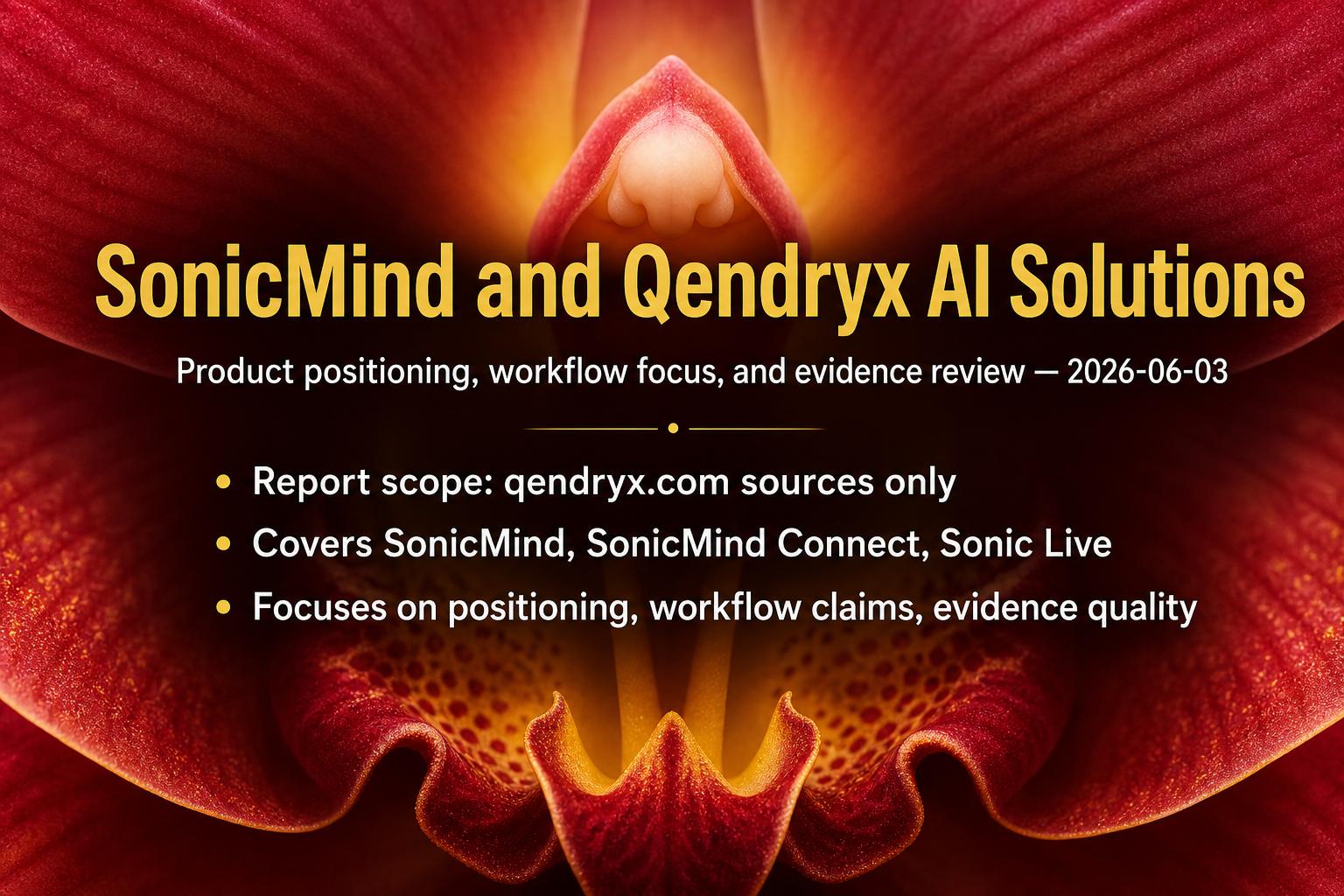 SonicMind and Qendryx AI Solutions