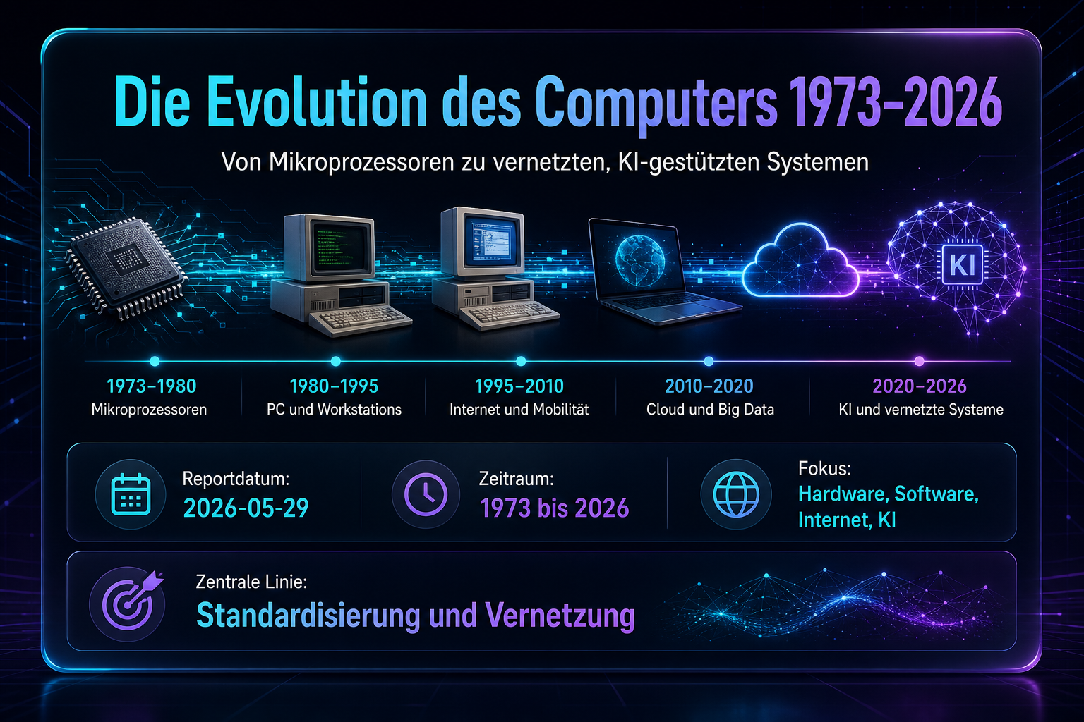 Die Evolution des Computers 1973–2026