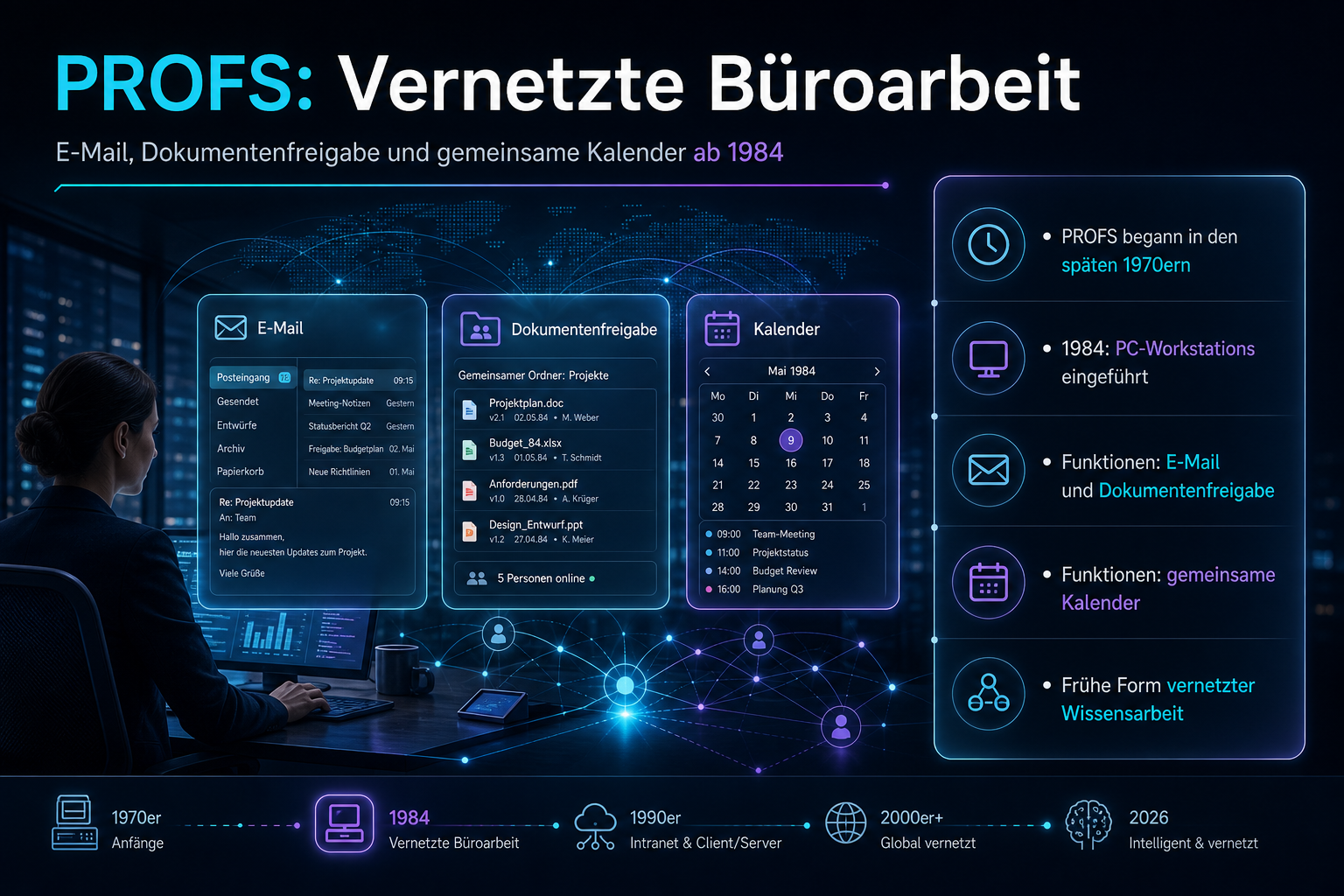 PROFS: Vernetzte Büroarbeit